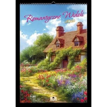 Kalendář Nástěnný kalendář 2026, plánovací, 32x47 cm - Romantické výhledy