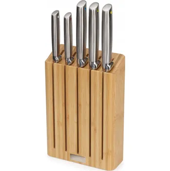 Kuchyňský nůž JOSEPH JOSEPH 5dílná Sada Kuchyňských Nožů s Bambusovým Blokem
