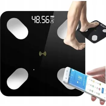 Osobní váha Chytrá osobní váha s Bluetooth a analýzou těla (BMI, tuk, Svaly)