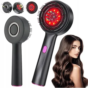 INTELIGENTNY MASAŻER GŁOWY S AROMATERAPIÍ A SVĚTELNOU TERAPIÍ ŠEDÝ