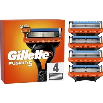 Gillette Fusion5 Fusion náhradní holicí hlavice do holicího strojku 4 ks