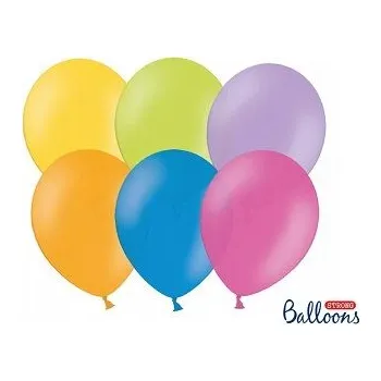 Balónek BALÓNKY barevné k narozeninám pastelové 27 cm 10 Ks