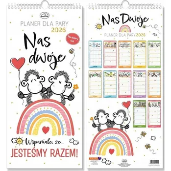 Kalendář Plánovací kalendář SHEEPWORLD pro páry