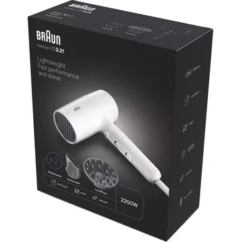 Fén vysoušeč vlasů s difuzérem 2200 W