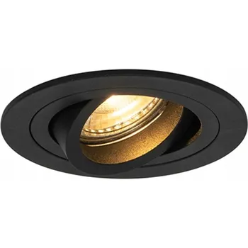 Bodové svítidlo Moderní zapuštěné bodové svítidlo černé - Rondoo