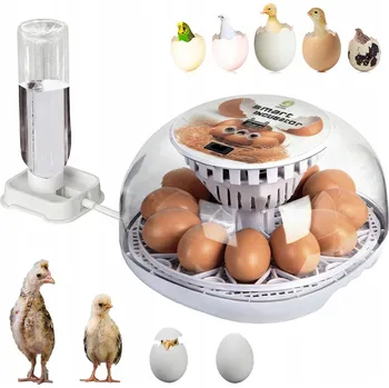 Umělá líheň AUTOMATICKÁ LÍHEŇ VAJEC S LED DISPLEJEM PRO 12 VAJEC