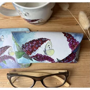 Pouzdro na brýle POUZDRO na BRÝLE Obal na BRÝLE Pouzdro na Brýle Motýli a Komule