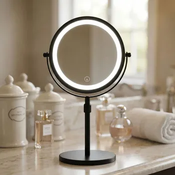 Zrcadlo Kosmetické zrcátko KLEINE WOLKE Level Mirror Led 17,5 cm