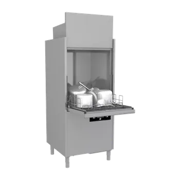 Myčka nádobí Myčka na černé nádobí dvouplášťová s odpadovým čerpadlem a rekuperací 70x70 - 400 V | RM - S 202 REC ABT
