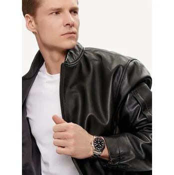 Hodinky Fossil Hodinky Blue FS6013 Stříbrná OS