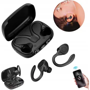 Sluchátka BEZDRÁTOVÁ SLUCHÁTKA DO UŠÍ Bluetooth sluchátka s háčkem za ucho