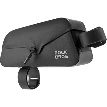 brašna na kolo ROCKBROS Vodotěsná rámová brašna na kolo Rockbros s magnetickým zapínáním 0,9 l 900 mL ČERNÁ