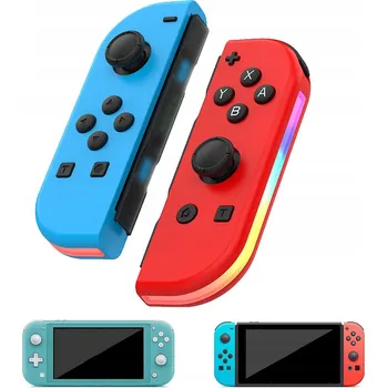 Herní ovladač Bezdrátový ovladač pro konzoli Nintendo Switch, modrý
