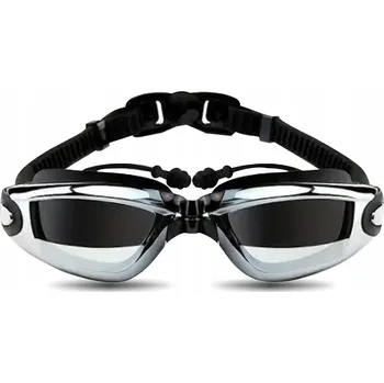 Plavecké brýle Ochranné brýle UV ANTIFOG pro ženy i muže ČERNÉ