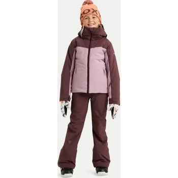 Sport Roxy Snowboardová bunda Free Jet Block ERGTJ03197 Růžová Slim Fit 10_m