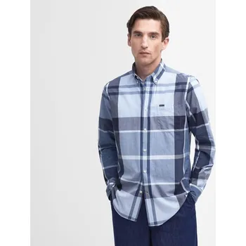 Pánská košile Barbour Harris Tailored Shirt — Deep Blue Tartan