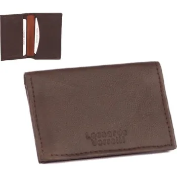 Obal na doklad Leonardo Verrelli Pouzdro na karty kožené