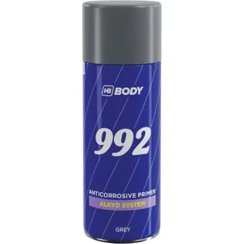 Barva ve spreji HB BODY 992 1k antikorozní základ ve spreji červenohnědý 400 ml