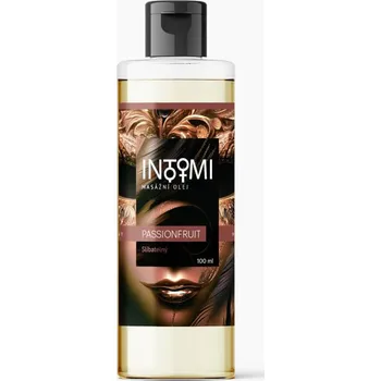 Masážní přípravek Eureko Masážní olej slíbatelný INTIMI Passionfruit, 100 ml