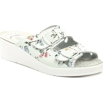Dámská zdravotní obuv Medi Line 703 květové dámské zdravotní pantofle EUR 42