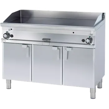 Kuchyňský gril FTL-712GS - Grilovací deska 116x51 pl. chrom. hladká, s pod.