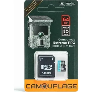 Fotopast Camouflage 64GB SD 12121202