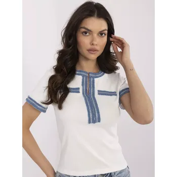 Dámské tričko Halenka NM TS V8305.84 ecru jedna velikost