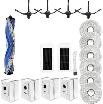 Příslušenství k robotickému vysavači Mobilly sada náhradních kartáčů, filtrů a sáčků pro Ecovacs X5 Omni, 17 ks