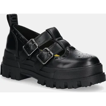 Dámské mokasíny Mokasíny Buffalo Aspha Jane Heart 1620031.BLK černá 99X, EUR 36