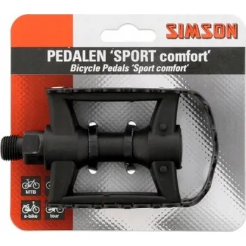 Pedál na kolo Cyklistické pedály Simson Sport comfort