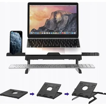 SOLAYCE Nastavitelný Stojan na Notebook Kompatibilní s 10-16 Palcovými Notebooky