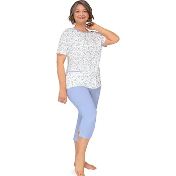 Pyžamo Martel Kasia I 265 cr/r M-3XL rozepínací Růžová XL