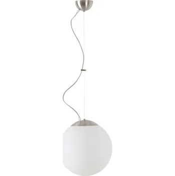 OSMONT ADRIA L2 závěsné skleněné svítidlo kartáčovaná nerez / bílá IP40 3000 K 20W LED - OSMONT OS ADR60260