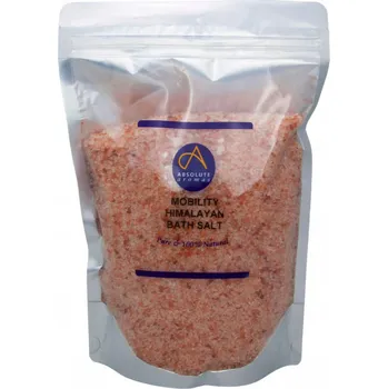 Koupelová sůl Absolute Aromas Sůl do koupele Mobility 1 kg Hrubá růžová sůl Imbri Eukalypt