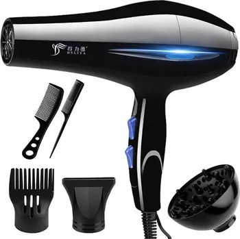 Fén PROFESIONÁLNÍ FÉN NA VLASY TURBO SE 3 NÁSTAVCI: KONCENTRÁTOR, DIFUZÉR