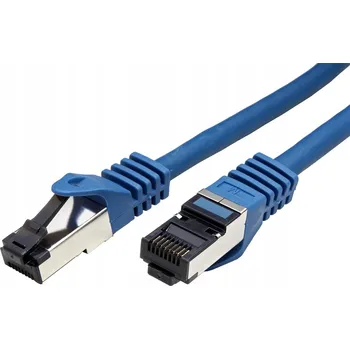 Síťový kabel Patchcord Value S/FTP 8.1 RJ45 / RJ45 1 m modrý