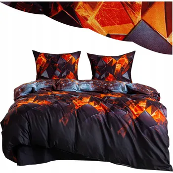 Povlečení Povlečení 160x200 + 2 povlečení Sada Povlečení Geometrické 3D Mnoho
