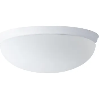 Svítidlo OSMONT ALMA D2 stropní/nástěnné skleněné svítidlo stříbrná / bílá IP41 25W E27 - OSMONT OS ALM41699