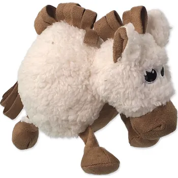 Hračka pro psa Dog Fantasy Snuggle zvířátko s pískacím balonem 15 cm mix motivů