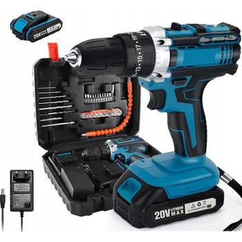 Aku Šroubovák Bedee akumulátorové napájení 20 V AKU VRTAČKA