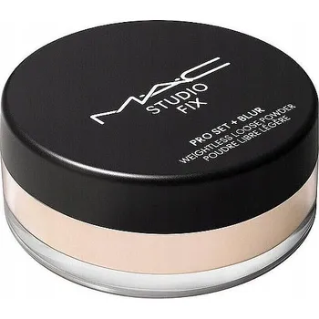 Pudr 014196 MAC Studio Fix Pro Set + Blur Weightless Loose Powder Light - Lehký sypký pudr pro fixaci a zmatnění pleti