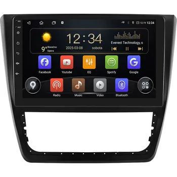 Autorádio T75-UN08/A7104 Isudar 2DIN autorádio T75-IEV10 Android, Škoda Yeti