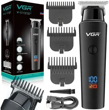 Profesionální zastřihovač holicí strojek pro muže na vlasy strojek na holení VGR USB