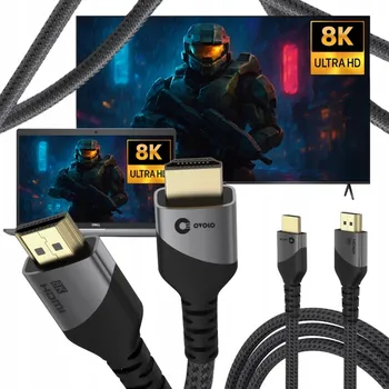 Video kabel Kabel OVOLO PRO PŘIPOJENÍ ZESILOVAČE DTS:X CEC 500cm HDMI - HDMI 5 m