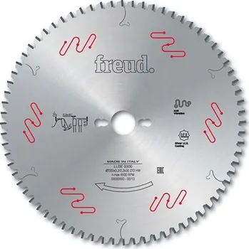 Vrták FREUD PILA NA DŘEVOTŘÍSKU/HPL 300x30x72Z -6°neg