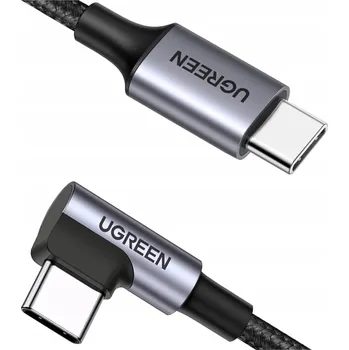 Datový kabel Kabel Ugreen USB typ C - USB typ C 0,5 m černý