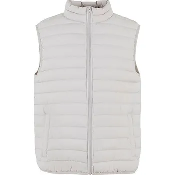 Pánská vesta New Morning Studios Pánská prošívaná vesta NM033 Light Asphalt XXL