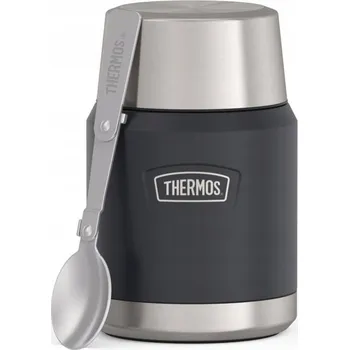 Termoska Termoska na jídlo se skládací lžící a hrnkem - granit 470 ml THERMOS