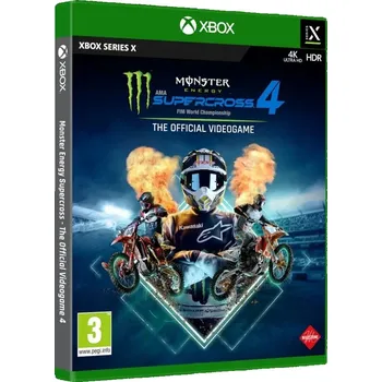 Hra pro Xbox Series Monster Energy Supercross - The Official Videogame 4 Xbox Series X krabicová