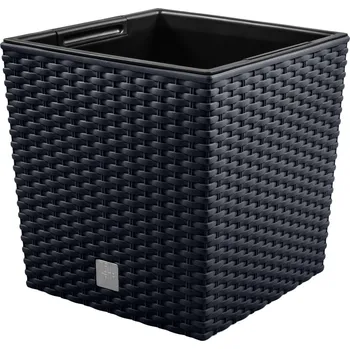 Květináč Květináč plast šedý Prosperplast 32,5 cm x 32 x 32,5 cm